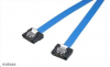 AKASA kabel  Super slim SATA3 datový kabel k HDD,SSD a optickým mechanikám, modrý, 30cm