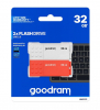 GOODRAM Flash Disk 2x32GB UME2, USB 2.0, bílá, červená