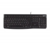 Logitech Keyboard MK120, US, black