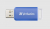 VERBATIM Flash Disk 64GB DataBar USB 2.0 Drive, modrá