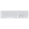 Apple Magic Keyboard (2024) w Touch ID and Numeric Keypad - Czech - White Keys
