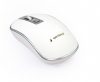 GEMBIRD myš MUSW-4B-06, bílo-stříbrná, bezdrátová, USB nano receiver