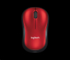 Logitech Wireless Mouse M185, red