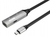 PREMIUMCORD USB-C repeater a prodlužovací kabel Male-Female, 5Gbps Aluminium 10m