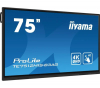 Iiyama ProLite IDS, 24/7, 190.5 cm (75''), PureTouch-IR, 4K, USB, USB-C, Ethernet, Wi-Fi, kit (USB), black