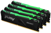 KINGSTON DIMM DDR4 128GB (Kit of 4) 3200MT/s CL16 FURY Beast RGB