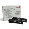 Xerox originální toner, black, Xerox Phaser 3020B,3025 dual pack[106R03048] - Laser Toner