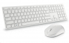 DELL Pro Wireless Keyboard and Mouse - KM5221W - Hungarian (QWERTZ) - White