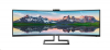 Philips MT VA LED 48,8" 499P9H/00 - VA panel,  5120x1440, 2xHDMI, DP, USB-C, RJ45, repro, nast vyska, zakriven, webcam