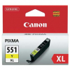 Canon ip7520, MG5450, CLI551Y XL, yellow, 660 str., 11 ml, [6446B001] - Ink cartridge