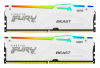 KINGSTON DIMM DDR5 32GB (Kit of 2) 6000MT/s CL30 Non-ECC FURY Beast RGB XMP, Bílá