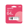 ADATA Flash Disk 64GB C906, USB 2.0, bílá