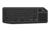 C-TECH Klávesnice WLTK-02, Bezdrátová, Touchpad, černá