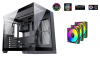 1stCOOL skříň DREAMER, Mid Tower, AU, USB 3.0, USB-C, 3x 120mm ARGB Fan, černá