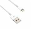 C-TECH kabel USB 2.0 Lightning (IP5 a vyšší) nabíjecí a synchronizační kabel, 1m, bílý