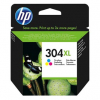 HP DeskJet 2620,2630,2632,HP originální ink [N9K07AE], HP 304XL, Tri-color, 300str.