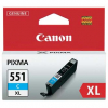 Canon ip7520, MG5450, CLI551C XL, cyan, 660 str., 11 ml, [6444B001] - Ink cartridge