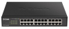 D-Link DGS-1100-24PV2 24-Port PoE Gigabit Smart Managed Switch, 12x PoE, PoE budget 100W, fanless