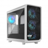 FRACTAL DESIGN skříň Meshify 2 RGB White TG Clear Tint, USB 3.1 Type-C, 2x USB 3.0, bez zdroje, E-ATX