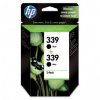 HP Doublepack - šetříte až 15%: black cartridge č. 339, 2x 21 ml [C9504EE] - Ink náplň