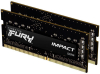 KINGSTON SODIMM DDR4 16GB (Kit of 2) 3200MT/s CL20 FURY Impact