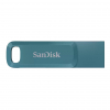 SanDisk Flash Disk 128GB Ultra Dual Drive Go, USB-C 3.2, Modrá