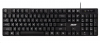 ACER drátová klávesnice AKW100,USB 2.0,5 mil. úhozů,voděodolná,Black