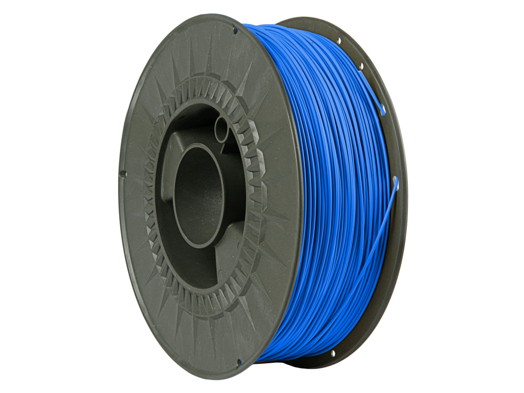 C-TECH Tisková struna (filament) ESSENTIAL LINE, PLA, modrá, 1,75mm, 1kg