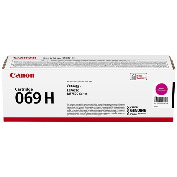 Canon MF752Cdw, 754Cdw, LBP673Cdw, 069MH, magenta, 5500str., [5096C002]//4,50