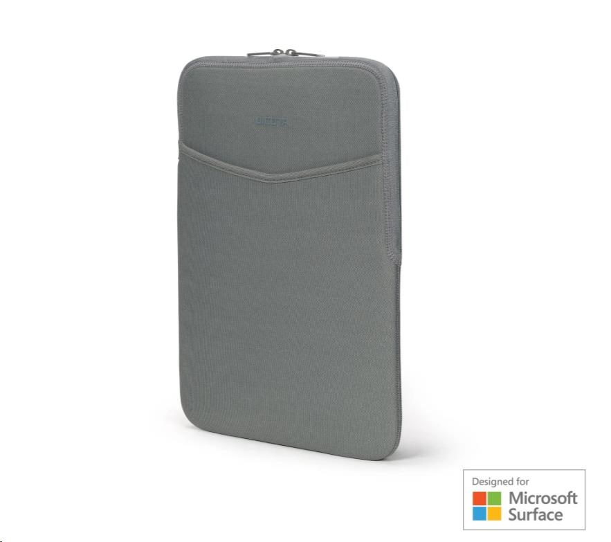 DICOTA Sleeve Eco SLIM S for Microsoft Surface, Grey