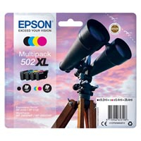 Epson orig. ink [C13T02W64010], 502XL, T02W640, CMYK, 3x6.4/9.2ml, XP-5100,XP-5105,WF-2880