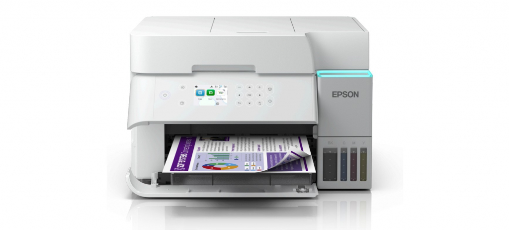 EPSON tiskárna ink EcoTank L6376, bílá, 3v1, A4, 1200x4800dpi, 35ppm, Wi-Fi, Záruka 5 let po registraci zdarma
