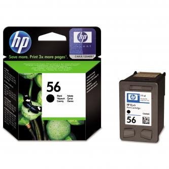 HP black cartridge č. 56, 19 ml [C6656AE] - Ink náplň//1