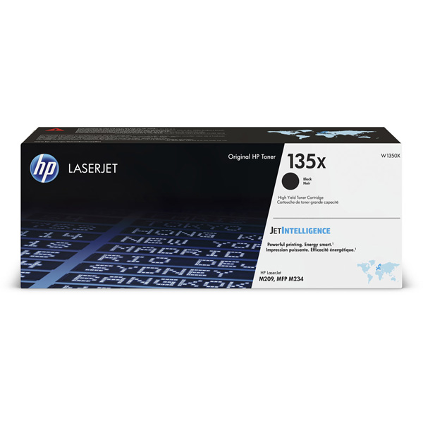 HP LJ M209, M234, HP 135X, black, 2400 str., [W1350X] - Laser toner//4,5