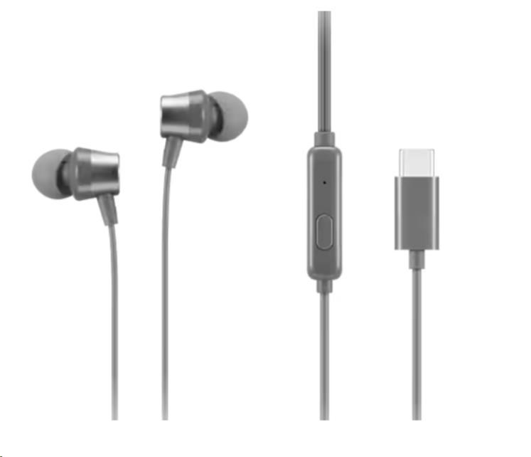 Lenovo 300 USB-C Wired In-Ear Headphones