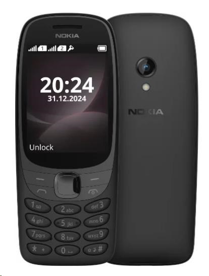 Nokia 6310 Dual SIM, černá (2024), (CZ, SK, HU)