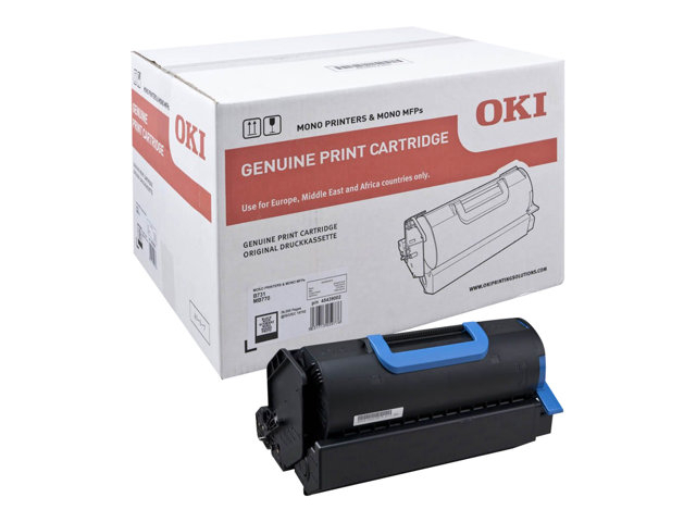 OKI MB770, B731,OKI originální toner [45439002], black, 36000str