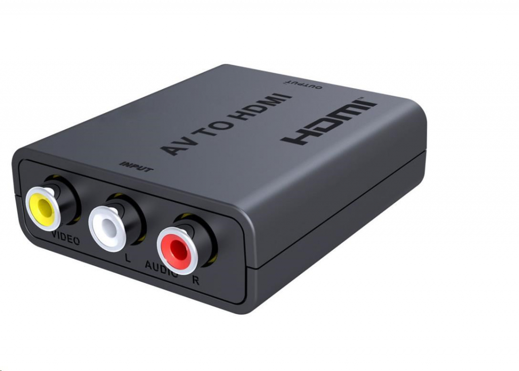 PREMIUMCORD převodník AV kompozitního signálu a stereo zvuku na HDMI 1080P