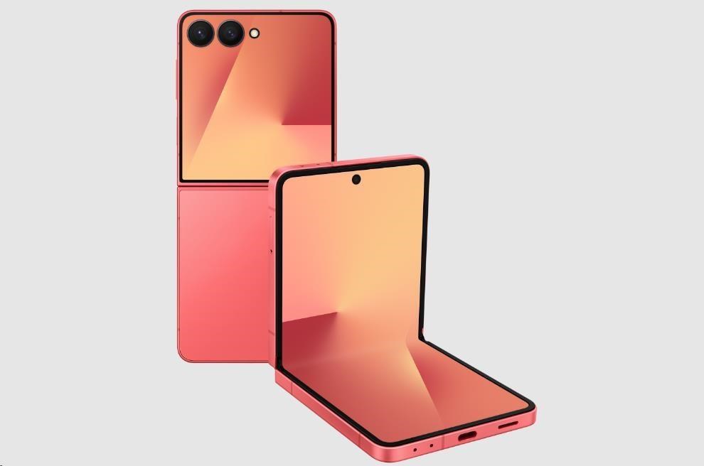 Samsung Galaxy Z Flip7 5G 12GB/512GB červený, EU