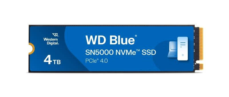 WD BLUE SSD NVMe 500GB PCIe SN5000, Gen4, (R:5000, W:4000MB/s)