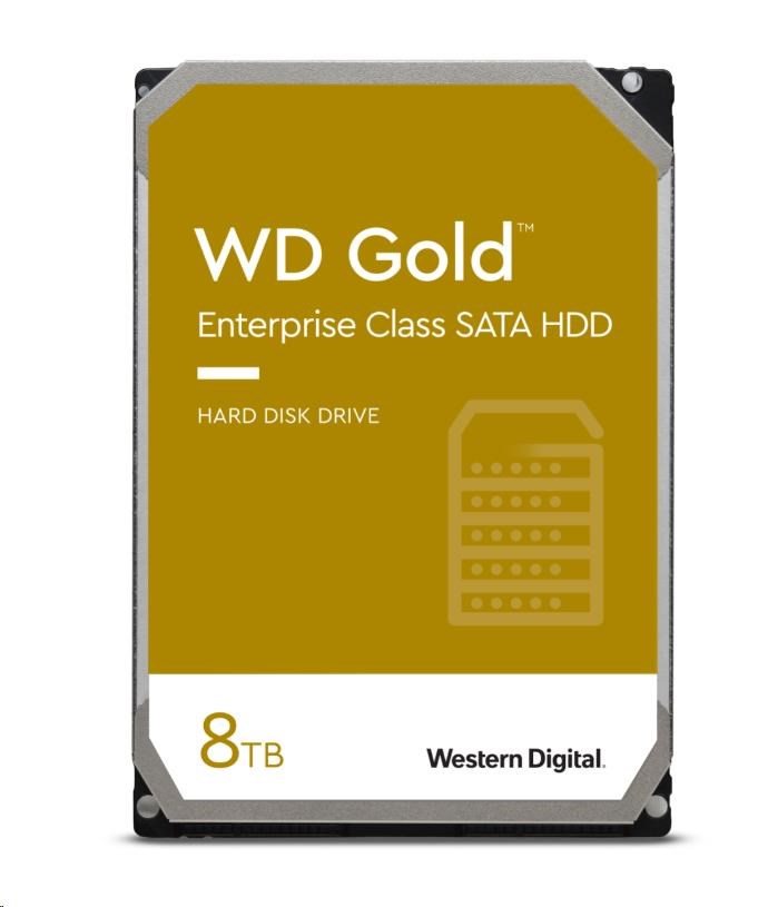 WD GOLD WD8004FRYZ 8TB SATA/ 6Gb/s 256MB cache 7200 ot., CMR, Enterprise