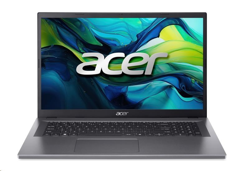 ACER NTB Aspire Go 17 (AG17-31P-C3RA),N150,17.6"FHD,4GB,128GB UFS,Intel Graphics,W11H in S,Gray