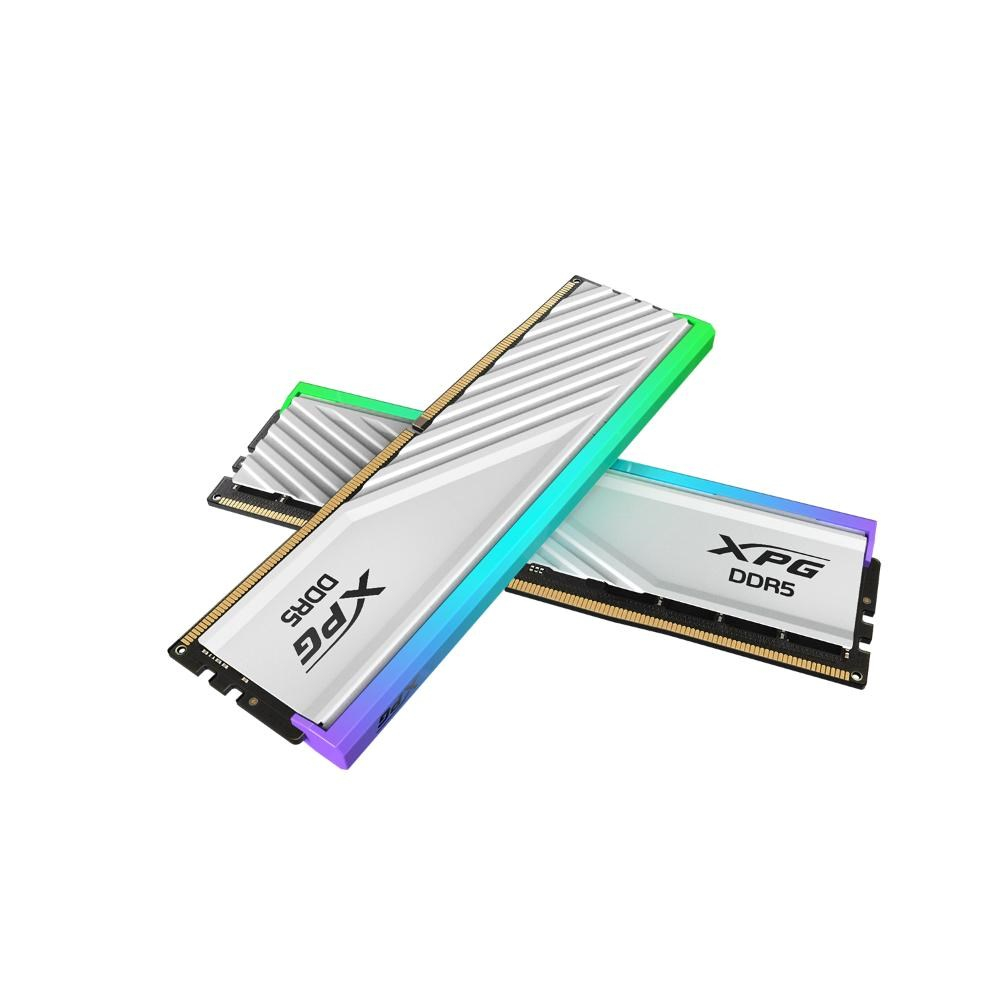 ADATA XPG DIMM DDR5 32GB (Kit of 2) 6000MT/s CL30 Lancer Blade RGB, Bílá