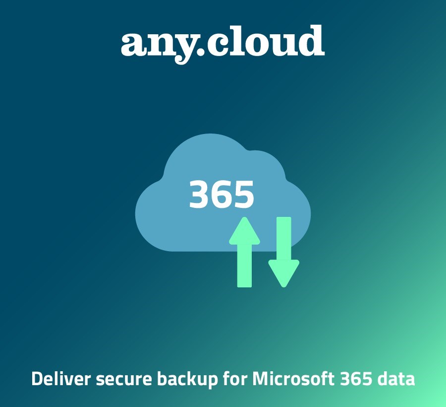 Anycloud 365 | Anycloud Backup for Microsoft 365 (1USER/12M3Y)