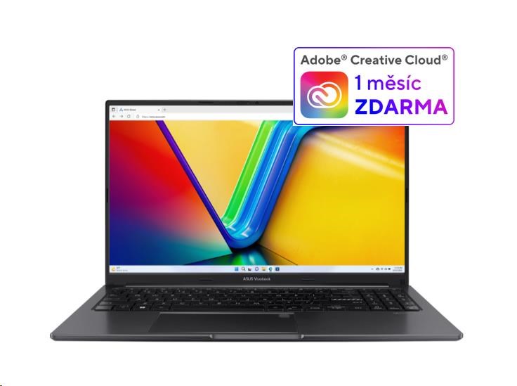 ASUS NTB Vivobook 15 OLED (M1505YA-OLED245W), R7-7730U, 15.6" 1920 x 1080, 16GB, 1TB SSD, Radeon, W11 Home, Black