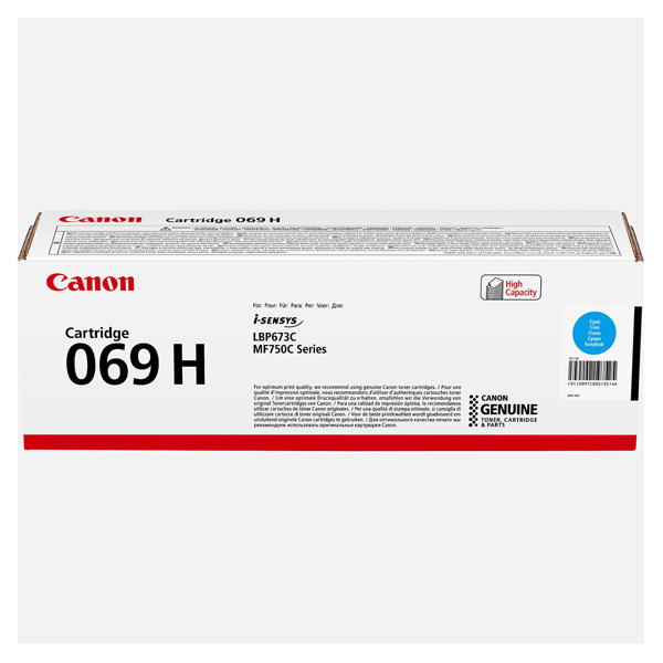 Canon MF752Cdw, 754Cdw, LBP673Cdw, 069CH, cyan, 5500str., [5097C002]//4,50