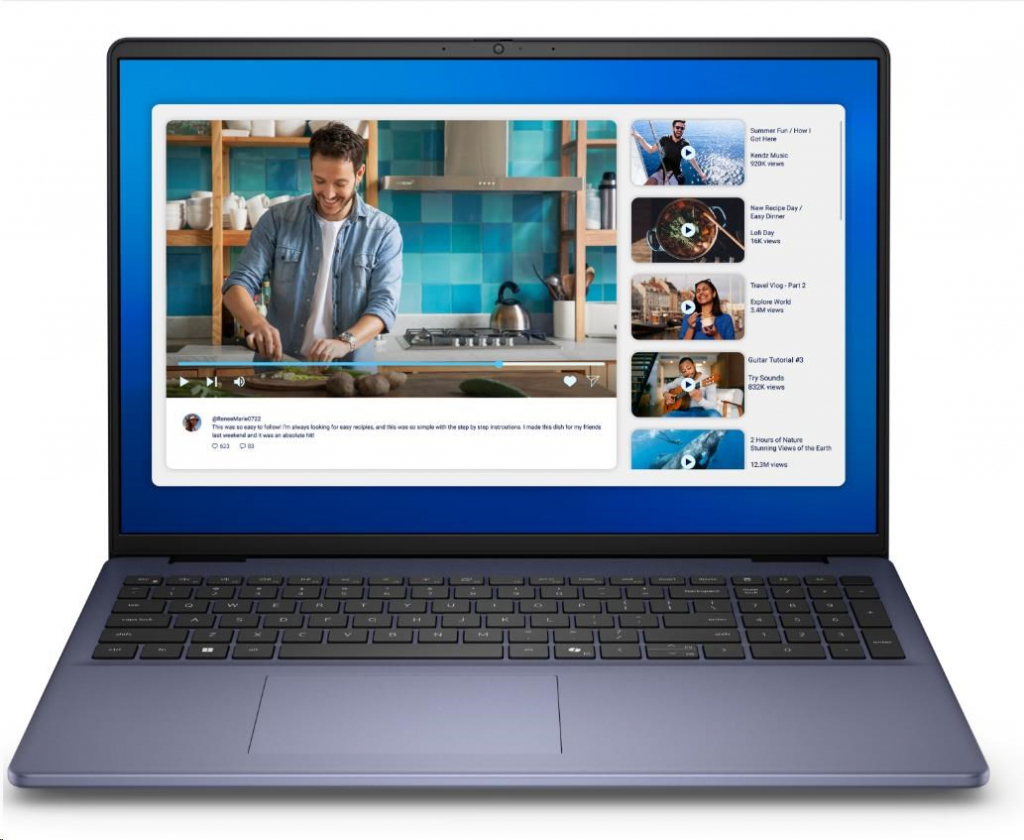 DELL NTB 16 DC16251/C7-150U/16GB/1TSSD/16" FHD+ /Nvidia GeForce MX570A/3 Cell/65W/WLAN/Backlit Kb/W11 Pro/3Y PS NBD