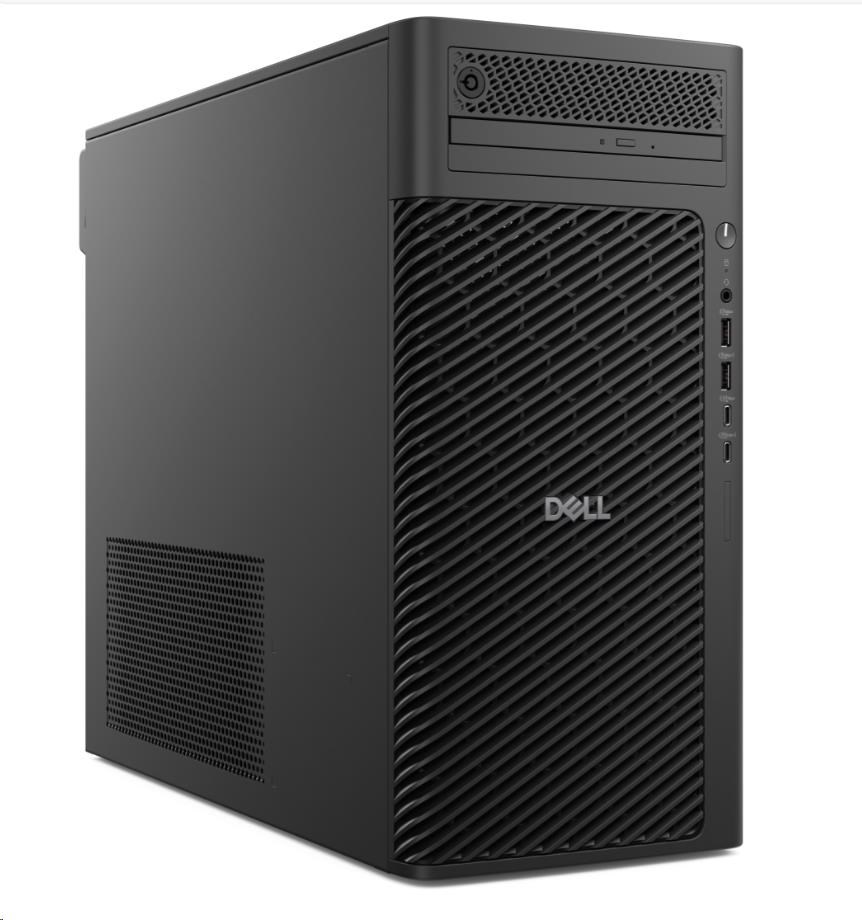DELL PC Pro Max Tower T2 FCT2250/500W/TPM/U7-265/32GB/1TSSD/INvidia RTX 2000 Ada/vPro/Kb/Mouse/W11 Pro/3Y PS NBD