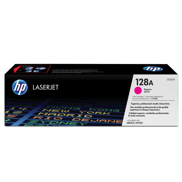 HP CLJ CM1415,CP1525, magenta, 1300 str., č. 128A  [CE323A] - Laser toner//4,5