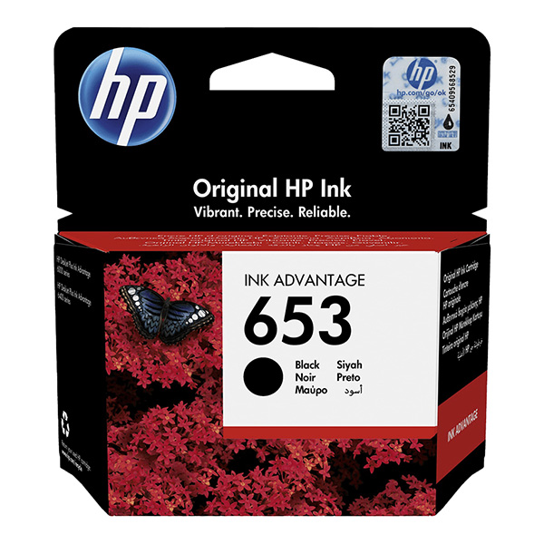 HP DJ IA 6000, IA PLUS 6400, HP 653, black, 360 str., [3YM75AE] - Ink cartridge//1
